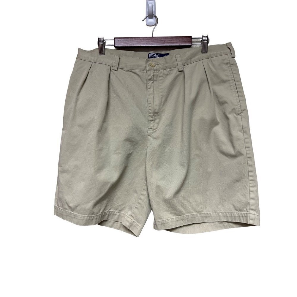 Polo Ralph Lauren Tan Khaki Chino Tyler Shorts Men's Size 38
